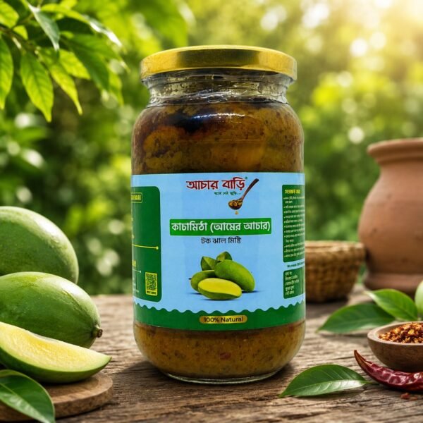 কাঁচা মিঠা আমের আচার