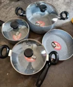KIAM NON-STICK MARBLE COATED COOKING SET - Image 2