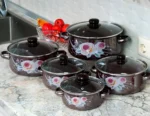 REEONA CASSEROLE SET BLACK - Image 2