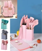 19pcs SILICON KITCHEN UTENSIL