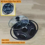NON-STICK MARBLE COATED PITHAPAN WITH LID - Image 2
