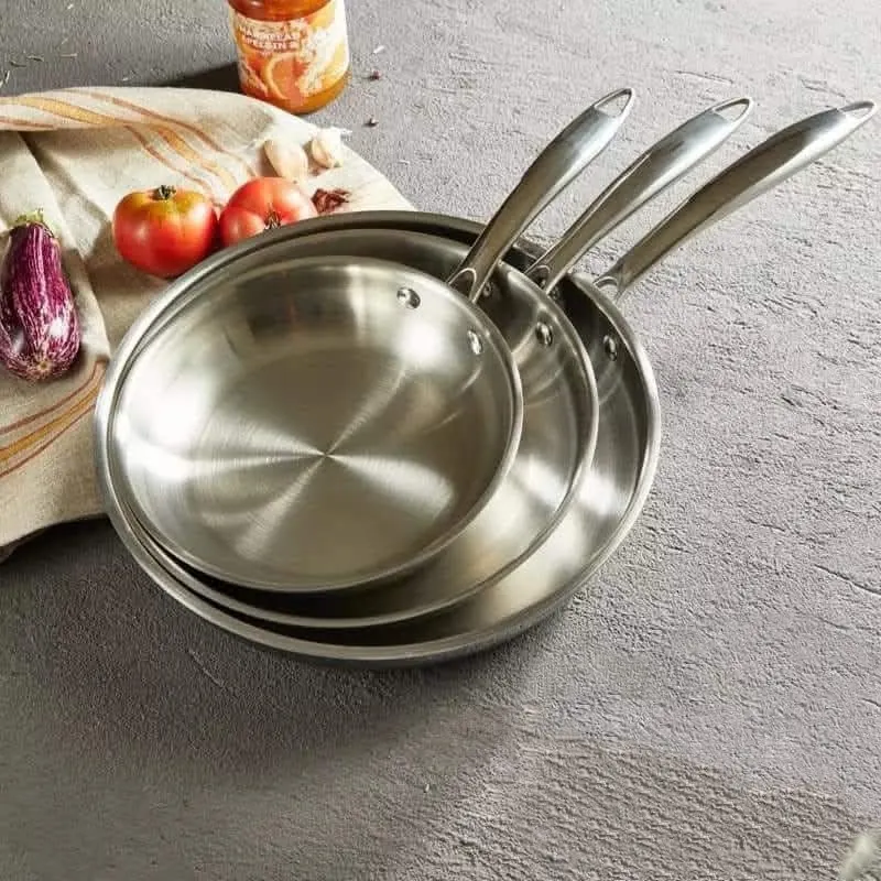 Polish_20251024_221852692.webp Stainless Steel Fry-pan - Image 1