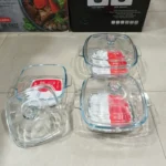 3 PIECE SQURE SERVING DISH - Image 3