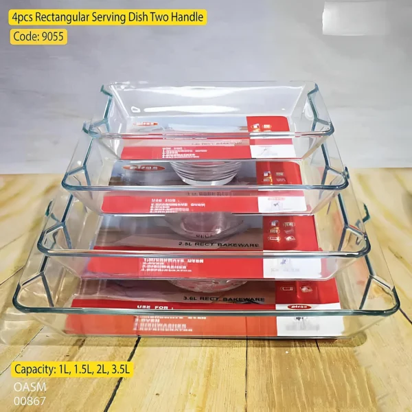 4 piece SERVING DISH