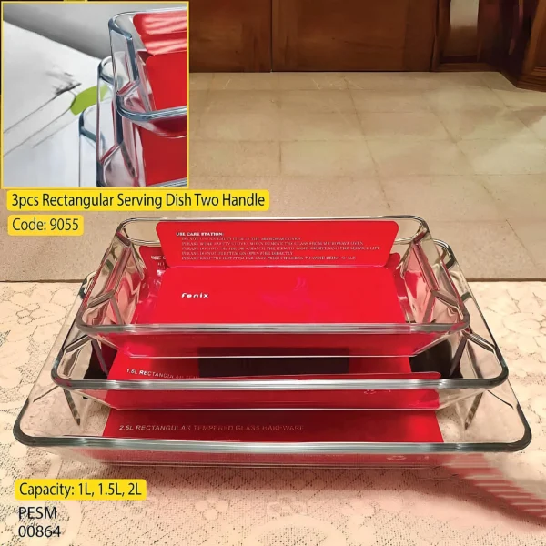 3 piece SERVING DISH