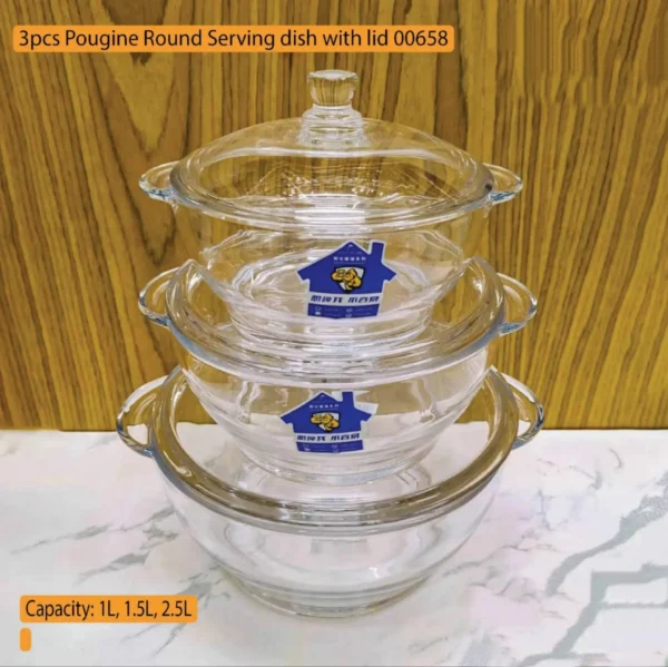 SERVING DISH WITH LID