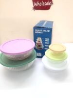 Glass Container with silicon Lid - Image 4