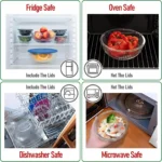 Glass Container with silicon Lid - Image 5