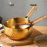 Golden Stailness-Steel Milkpan