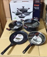 Kiam Essentials Diecast 7-Piece Cookware - Image 2